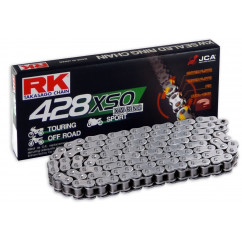 Motorcycle Chain transmission RK TAKASAGO pitch 428 BLACK 140 links 428XSO
