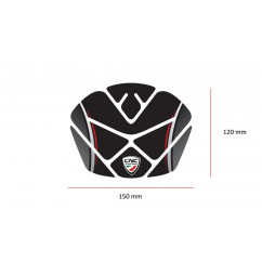 Adesivo protezione serbatoio carburante Ducati CNC Racing FP007B